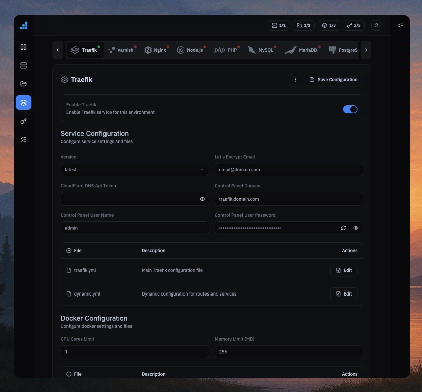 Kuboide configuration